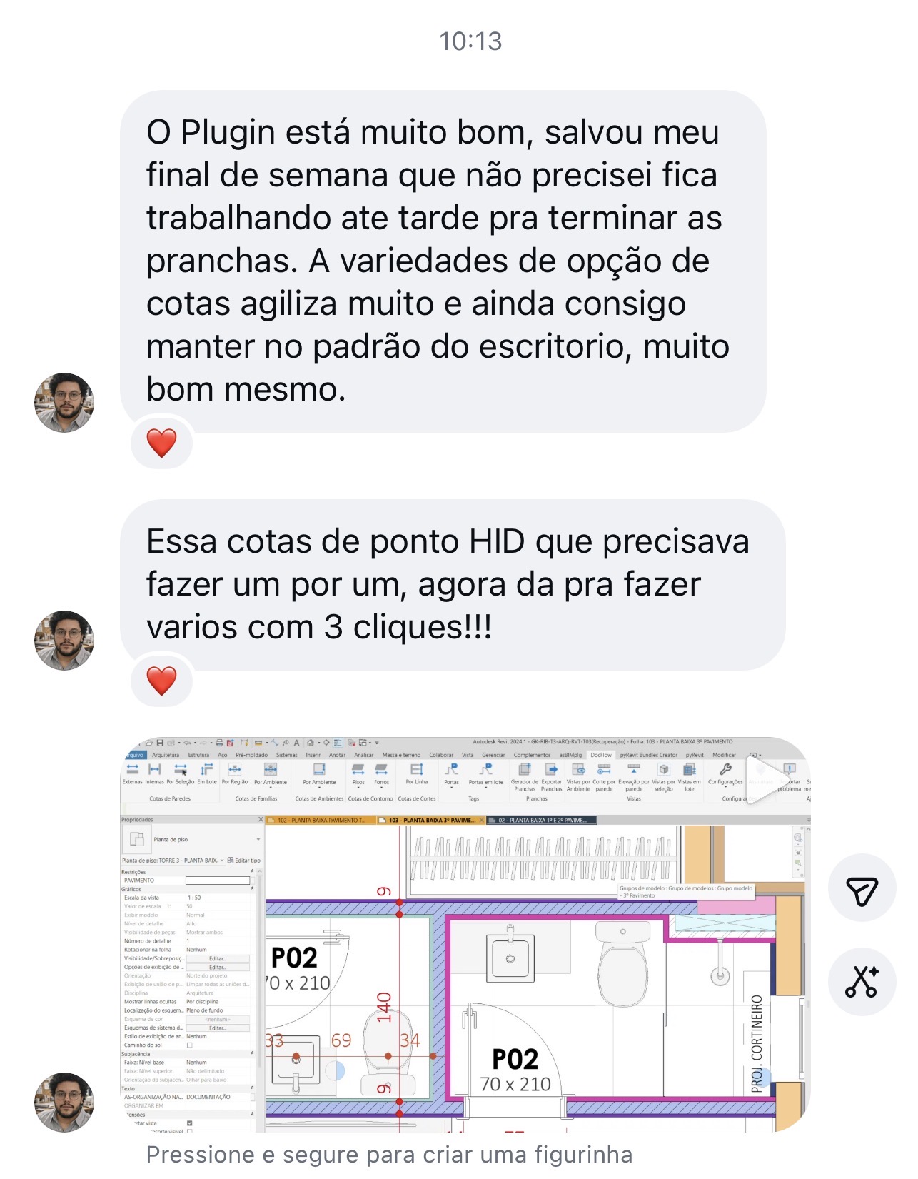 Depoimento de usuário do DocFlow ARQ